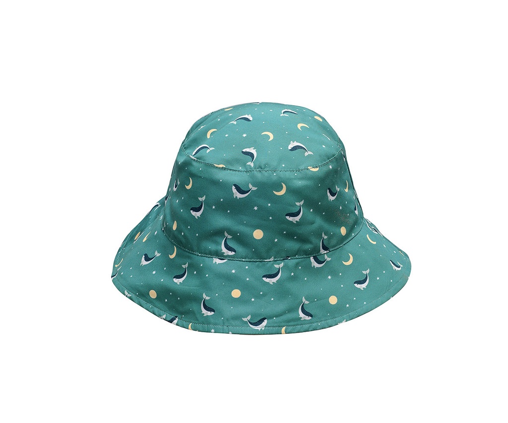 Gorro Reversible Whale Blue