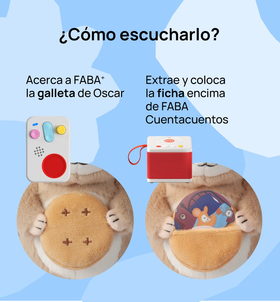 Peluche ¡Todos a dormir con Óscar!
