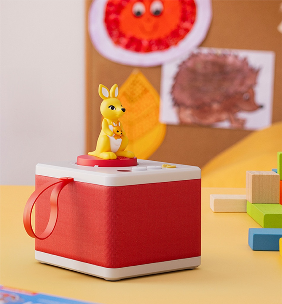 Personaje sonoro Faba Canta y salta con Camila