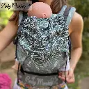 Mochila ergonómica Baby Monkey Regolo Arborea mezcla de lino