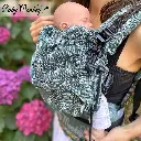 Mochila ergonómica Baby Monkey Regolo Arborea mezcla de lino