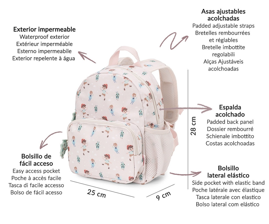 Mochila Infantil The Three Little Pigs