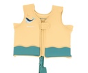 Chaleco Flotador Aprendizaje Whale Blue