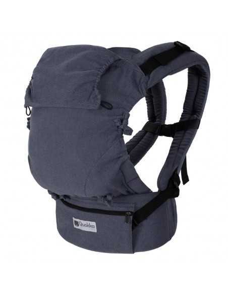 Mochila Portabebés Quokkababy E-Carrier Denim Blue