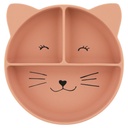 Plato con compartimentos de silicon Trixie