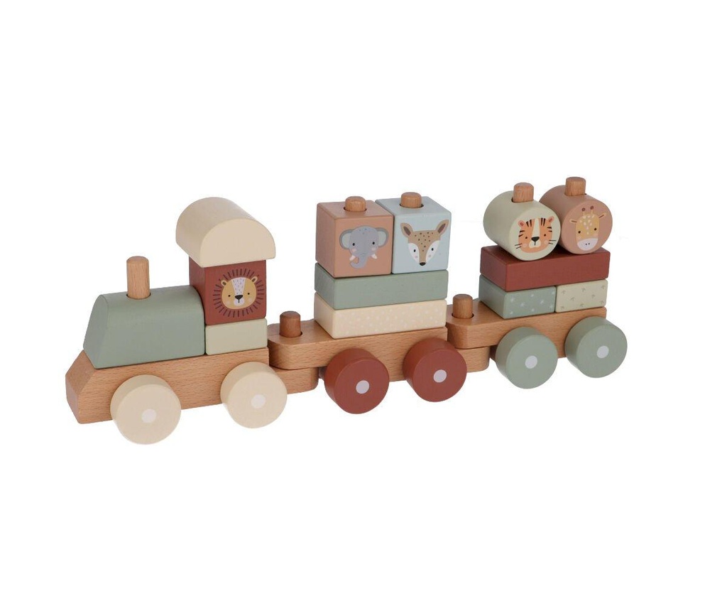 Tren de bloques apilables Monnëka