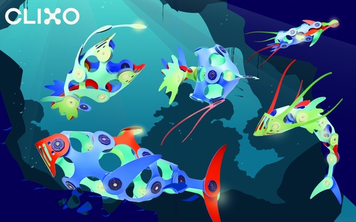 CLIXO Ocean Creatures Pack