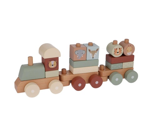 Tren de bloques apilables Monnëka