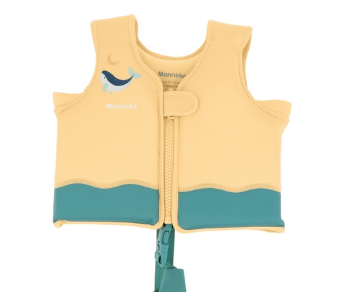 Chaleco Flotador Aprendizaje Whale Blue